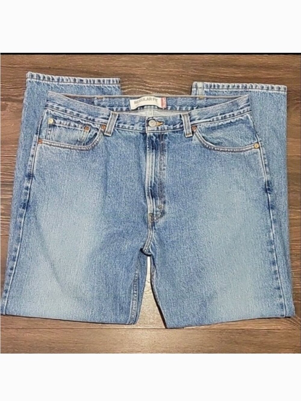 ❤️ LEVI'S 505 STRAIGHT LEG REGULAR FIT JEANS, 38